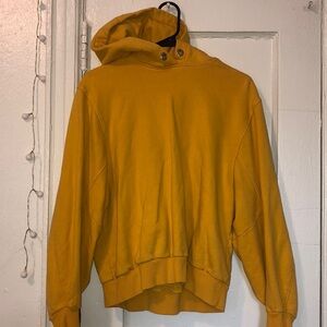 Yellow Hoodie Sweatshirt